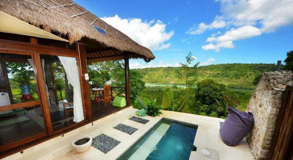 Twin Island Villas & Dive Resort Lembongan Szoba fotó